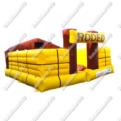 Надувной батут для аттракциона Родео "Дикое Родео", 5*5*3 м