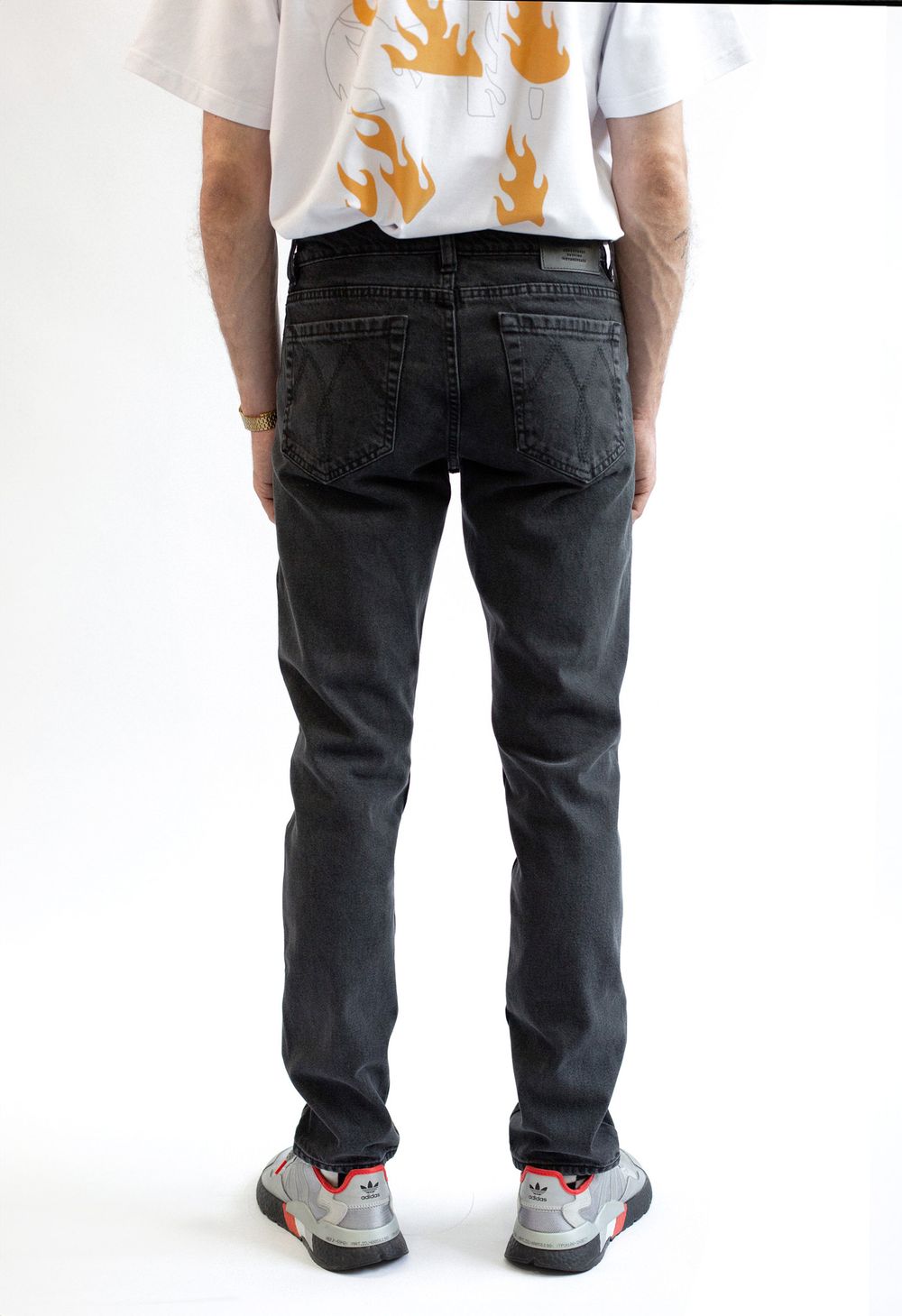 Джинсы Miracle Apparel Vintage Slim 2302 Tapered Мужские серые