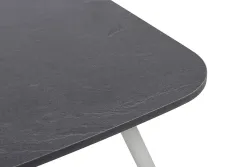 "Верона" журнальный стол из HPL 120х65, H40, каркас светло-серый (RA L7035) муар, цвет столешницы "серый гранит"