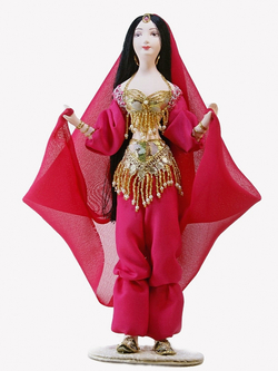 Кукла коллекционная Восточная танцовщица