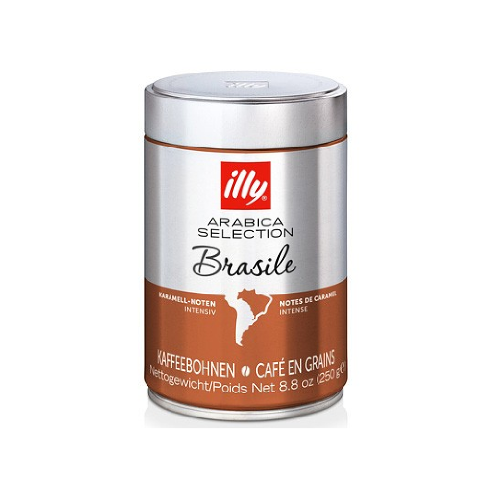 Кофе в зернах ILLY Brazil Arabica Selection, 250 г, ж/б