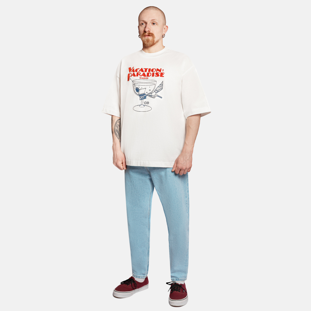 Футболка HAIDED VACATION Экрю