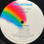 Elton John ‎– Here And There (США 1976г.)