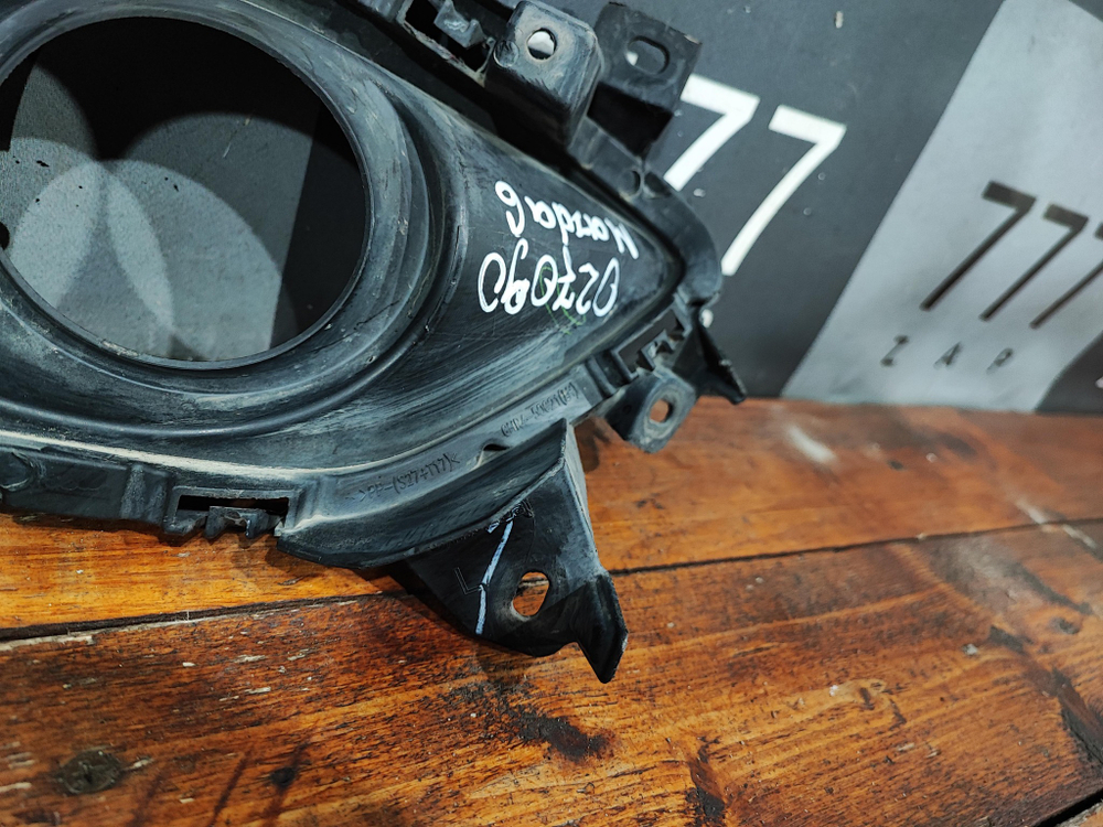 Накладка ПТФ левая Mazda 6 (GH) 12-15 Б/У Оригинал GHR450C21