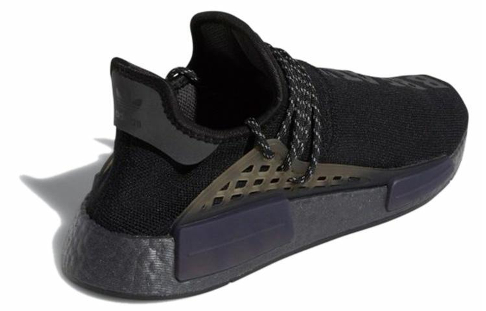 Кроссовки Pharrell Williams X Adidas Originals Nmd Human Race "Triple Black"