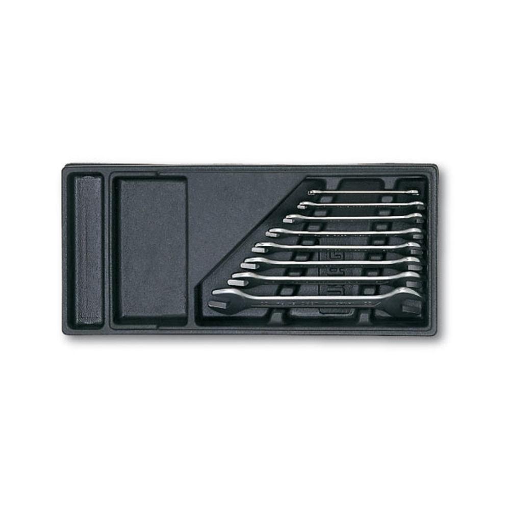 519/252A Набор ключей рожковых на ложементе 6-22, USAG (Италия)