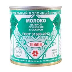 ПРОДУКТ МОЛОКОСОД СГУЩ. ТЯЖИН 360 ГР 10,5% Ж/Б БЗМЖ