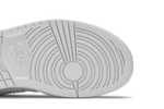 Кроссовки Jordan Air Jordan 1 Low All-White (Женская размерная сетка)