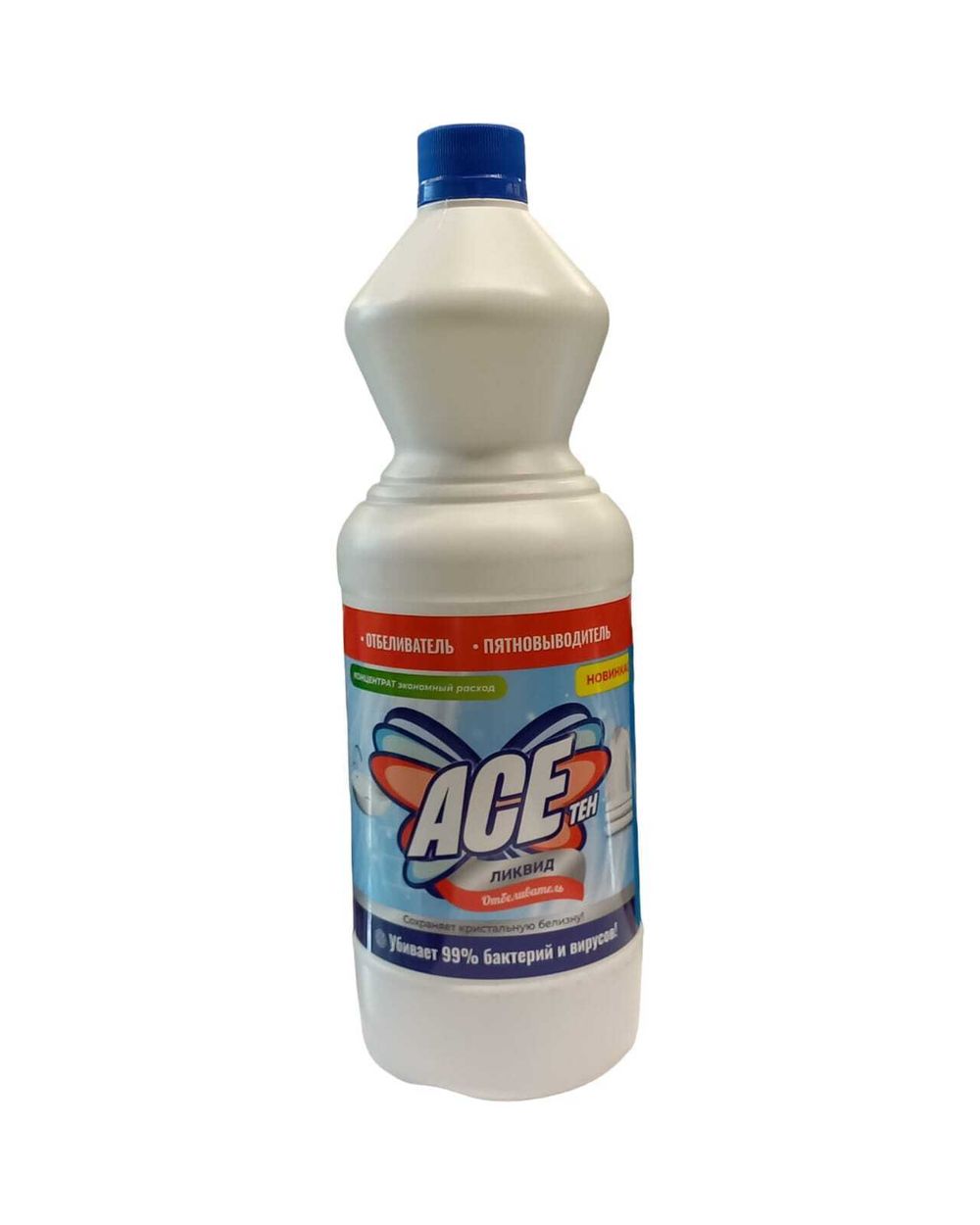 Средство "ACE" Отбеливатель-пятновыводитель Белый 1л