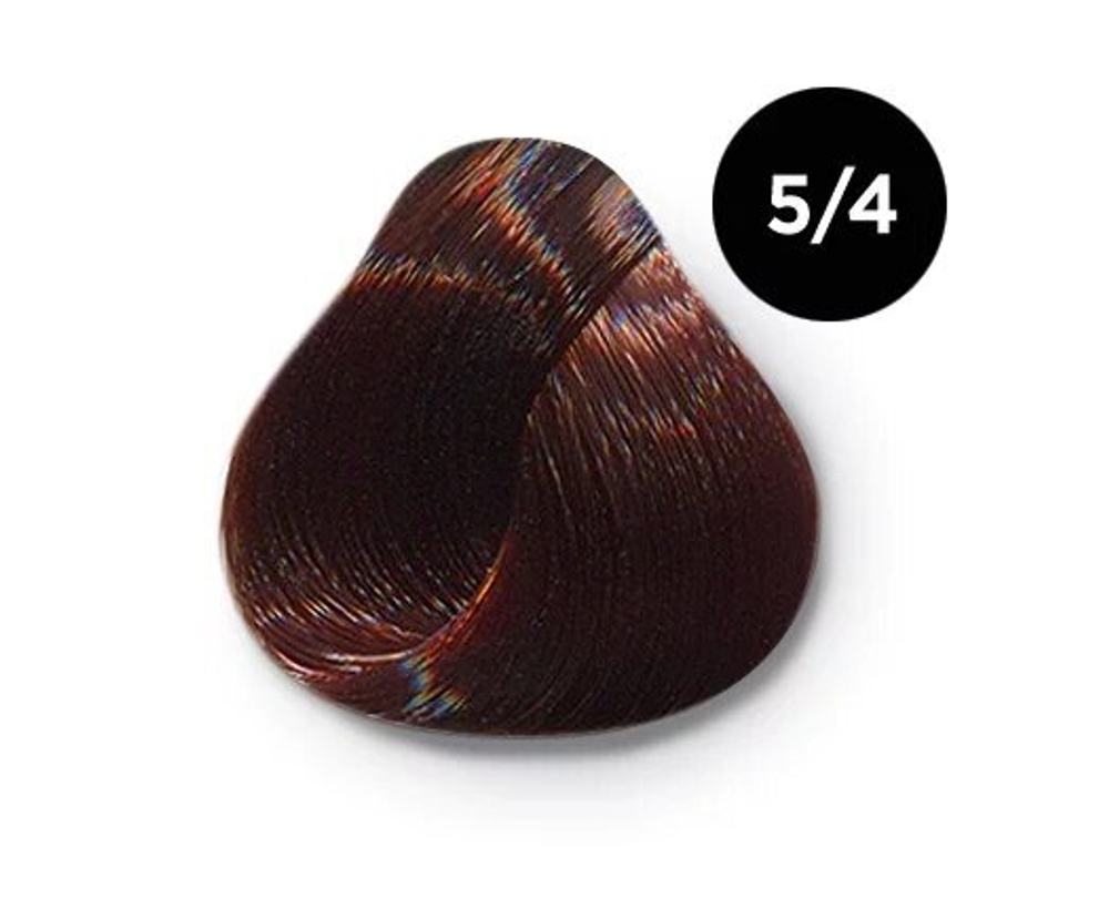 OLLIN COLOR 5/4 светлый шатен медный 60мл Перманентная крем-краска для волос