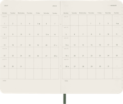 Ежедневник Moleskine Large зеленый (DSK1512DC3) 3