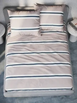 Постельное белье перкаль Сказка "Аляска (компаньон)" евро Наволочка 50х70 см 2 шт Простынь 240x215 см Пододеяльник 200x215 см