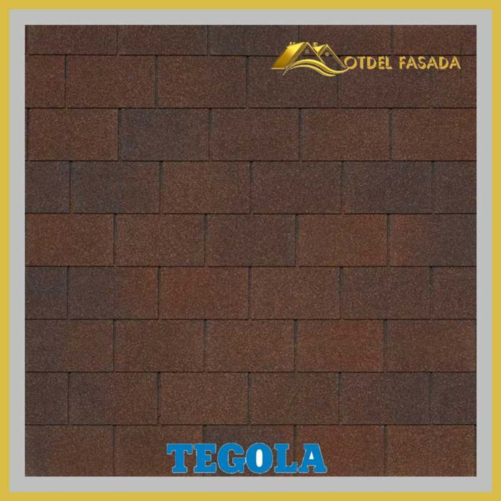 Гибкая черепица TEGOLA CAPRI Legno 447 2,9 м2
