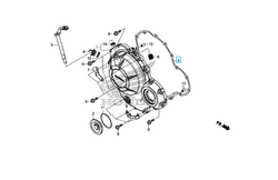 11394-MGZ-J00. GASKET, R. COVER