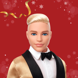 Кукла Barbie 2025 Holiday Кен Блондин