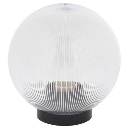 Светильник садово-парковый Шар D200мм E27 прозр. призма НТУ 02-60-202 ЭРА Б0048052