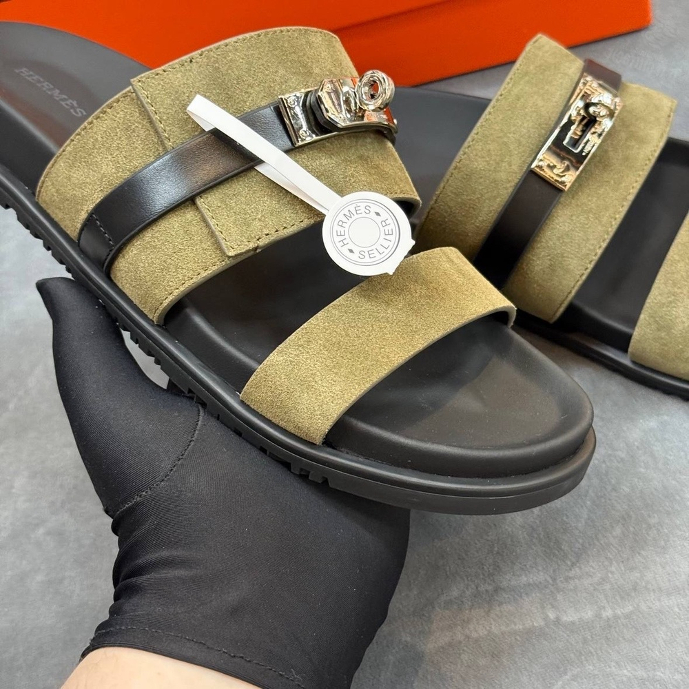 Шлепанцы Hermes Jackson