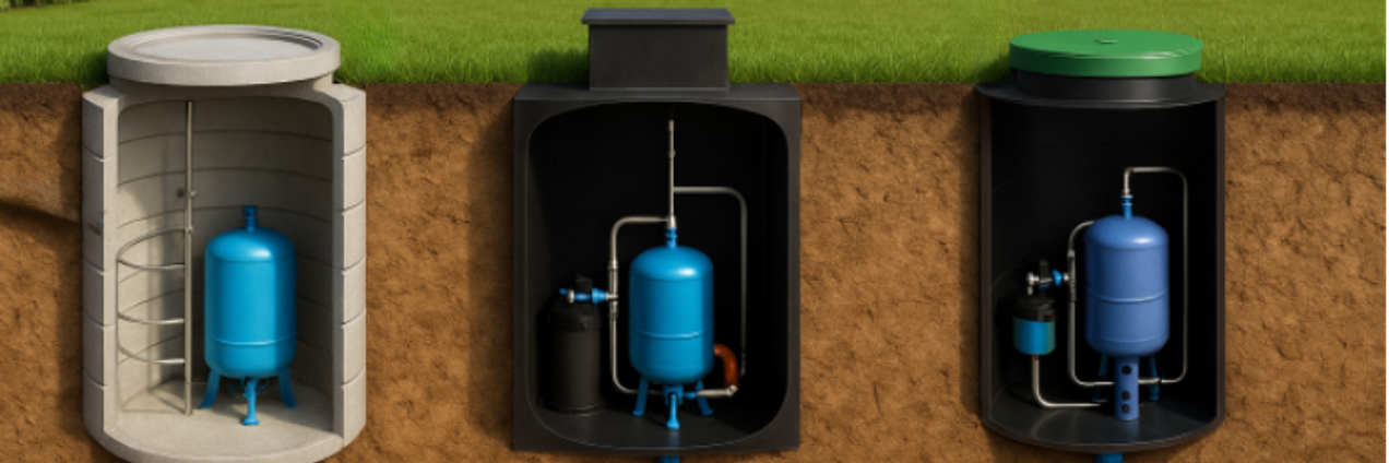 Водоподведение и обустройство скважин