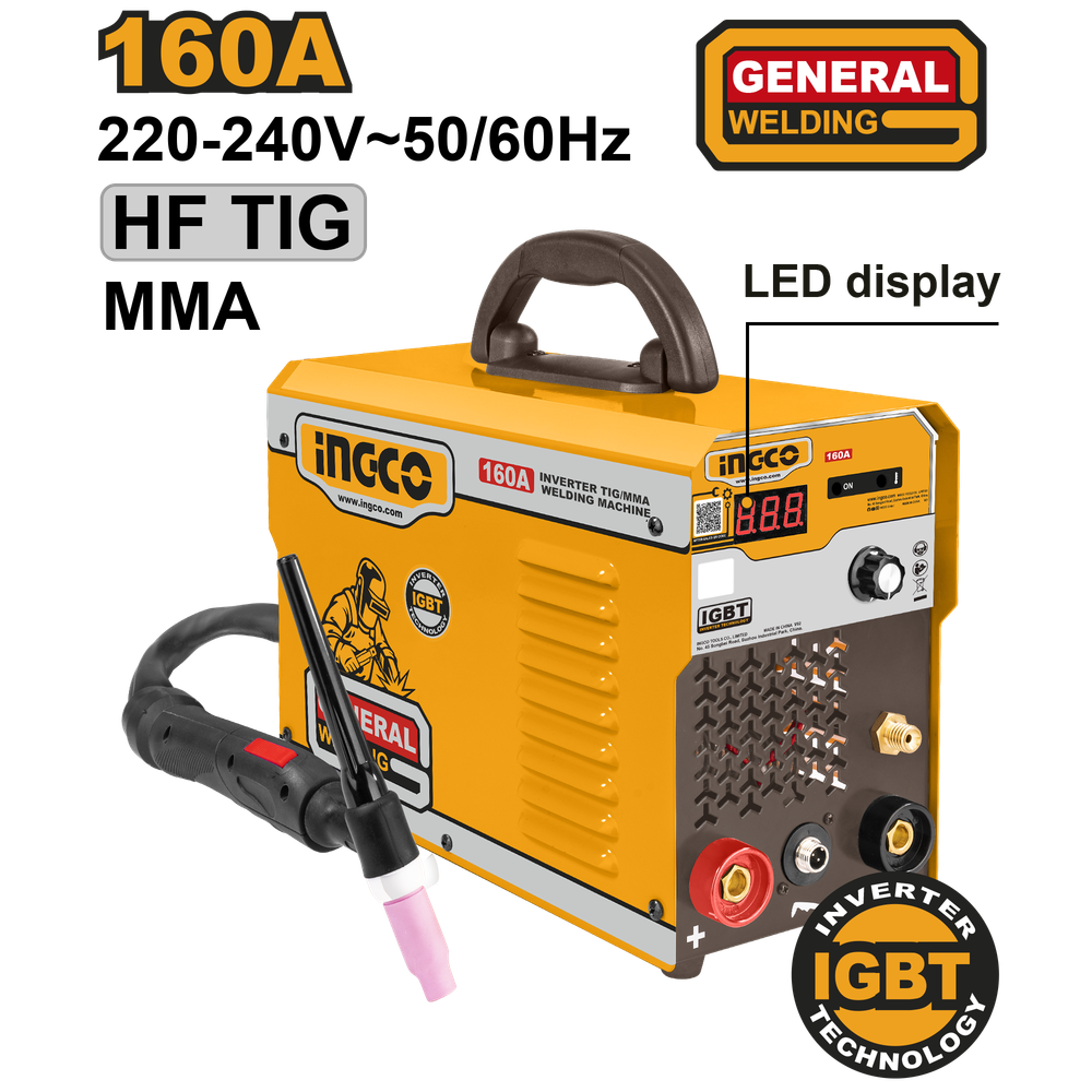 Аппарат плазменной резки  INGCO ING-TIG1601 INDUSTRIAL 160 А