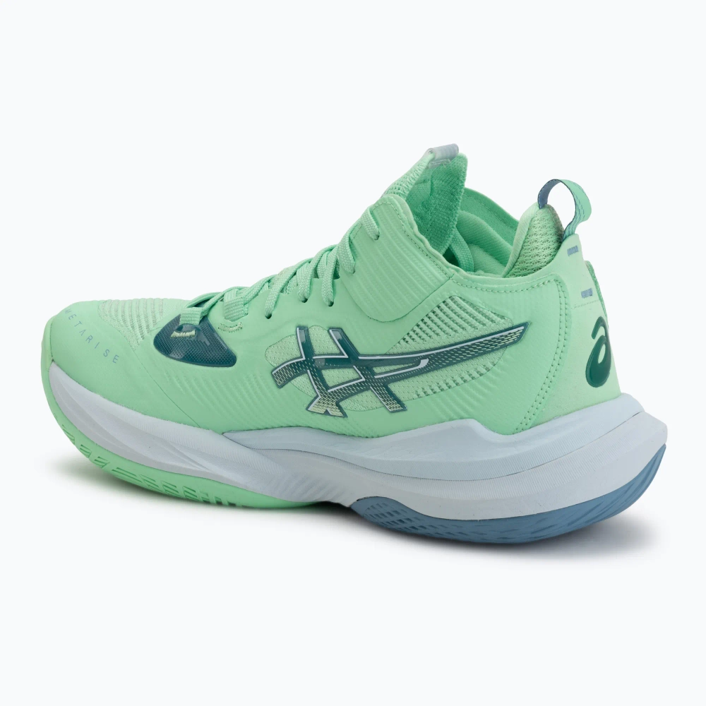 Кроссовки волейбольные ASICS Metarise 2 mentol/saba blue