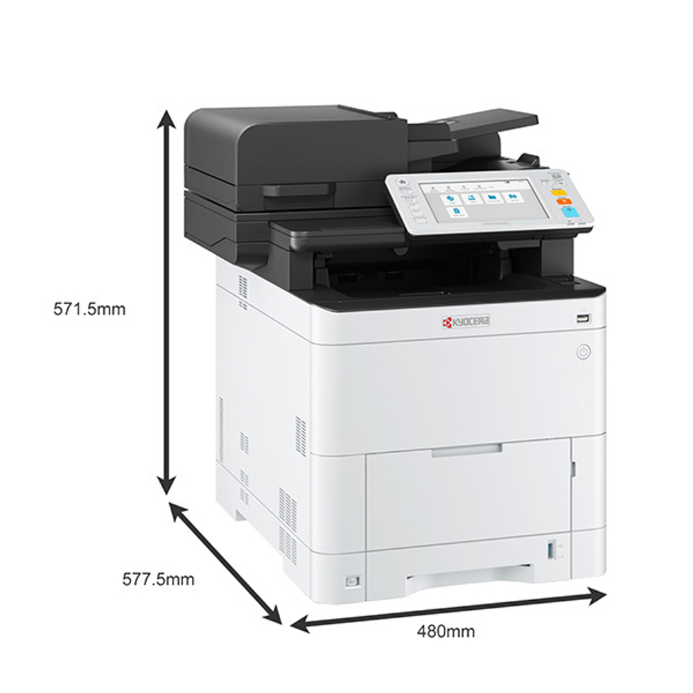 МФУ Kyocera Ecosys MA3500cifx, A4, 35 стр./мин, Ethernet, цветной