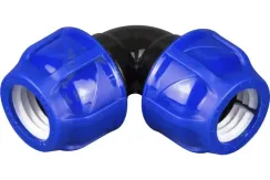 Колено TEBO обжим 32 для ПНД 11381