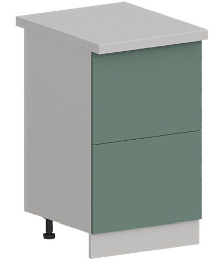 Кухня Модуль ШН2Я 500 Ликата / Матовая мята