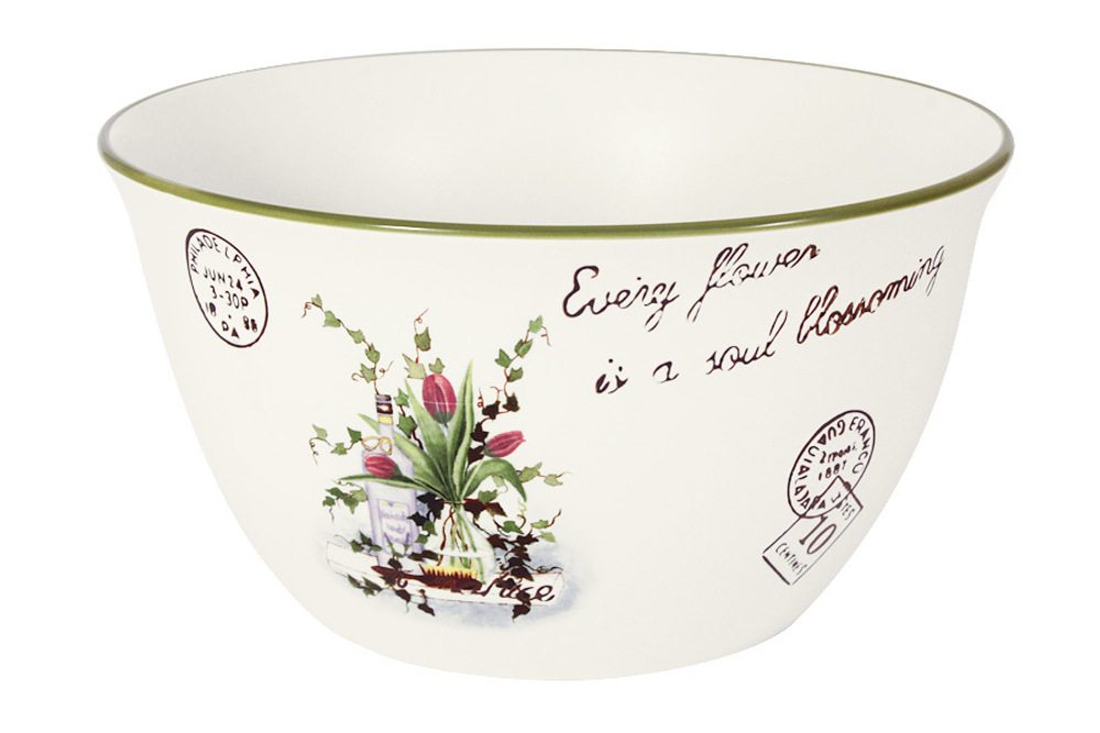 Салатник большой Букет Anna Lafarg LF Ceramics