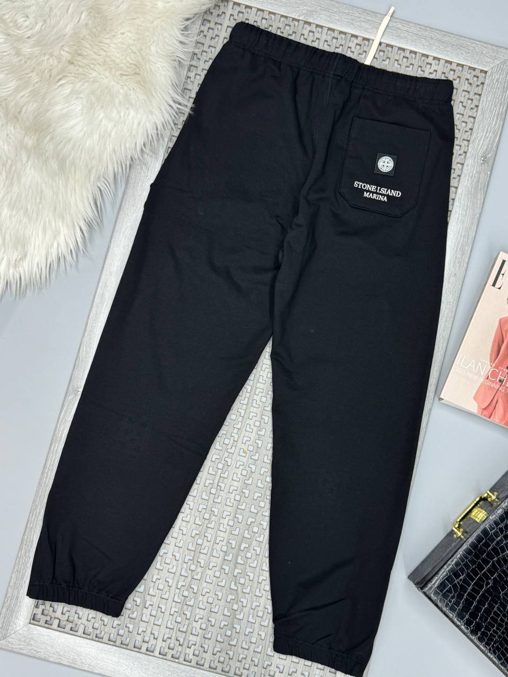 Спортивные штаны Dior&Stone Island