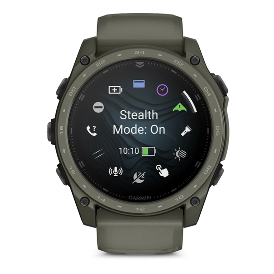 Умные часы Garmin Tactix 8 Amoled edition 51 mm Cerakote Coating Olive Drab