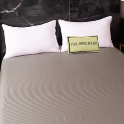 Простыня Страйп Сатин Однотонный 100% хлопок R1CT031