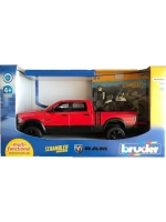 Джип Dodge RAM 2500 с мотоциклом Ducati Bruder 02502