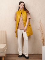 Жилет женский "Наоми" горчица