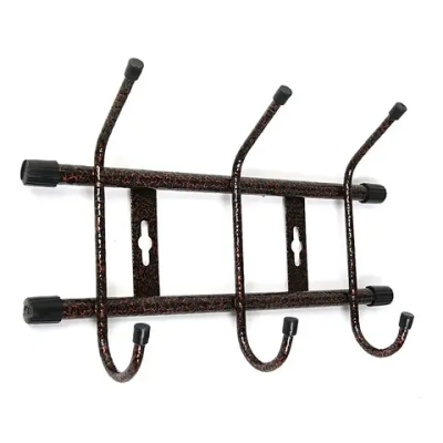 Вешалка настенная 265*180*67 (3 крючка) Медный антик ВН3/A