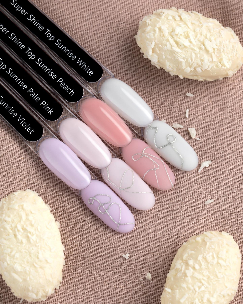 Monami Top Super Shine Sunrise White, 8 г