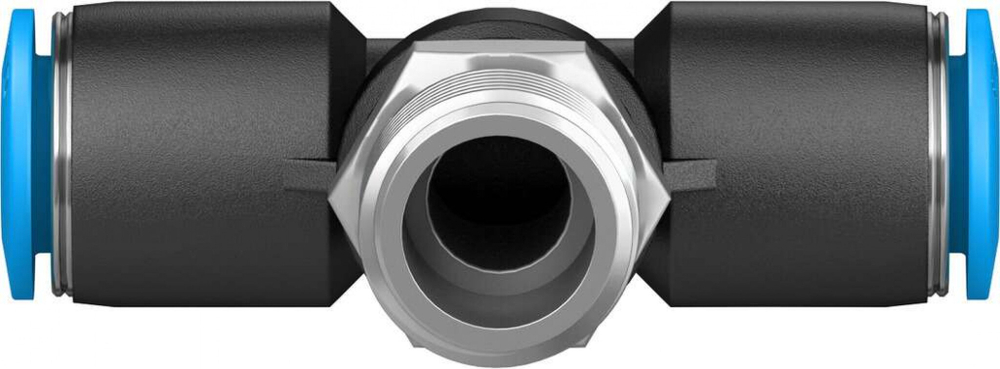 Тройник цанговый с резьбой переходной Festo QST-1/4-8