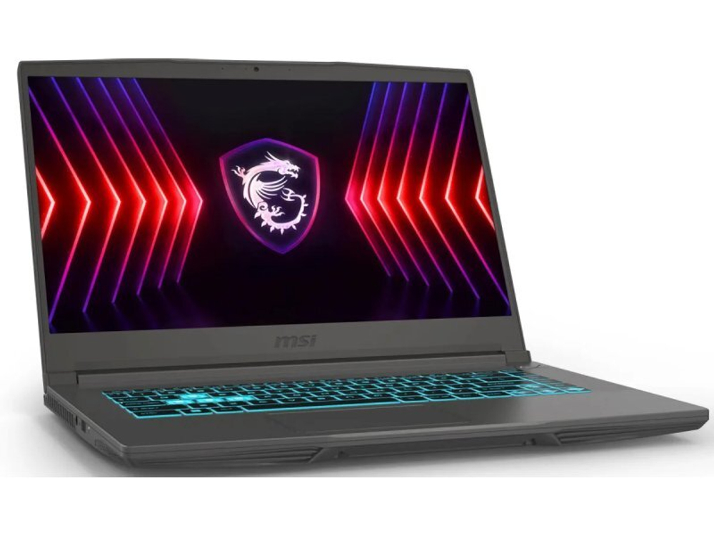 Ноутбук 15,6" MSI Thin 15 B12VE-1292RU Core i7 12650H/16Gb/512Gb SSD/NV RTX4050 6Gb/15.6" FullHD/Win11 Grey (9S7-16R831-1292)