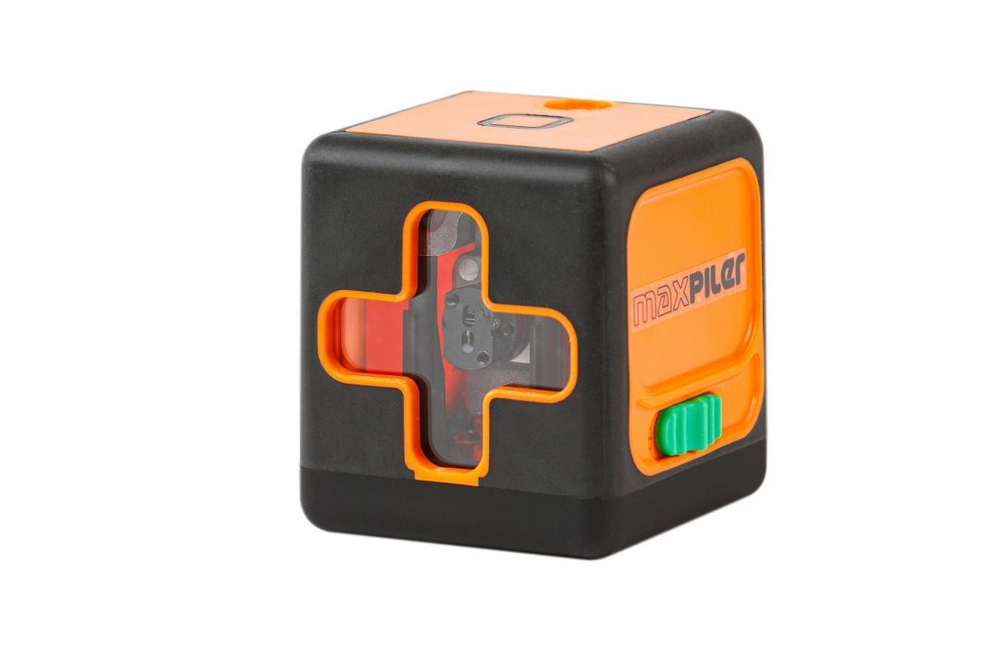 Уровень лазерный MLL-0125G (раб.диап.25м,зел.лазер,2 луча,фикс,резьба под штатив 3х1.5В (ААА)