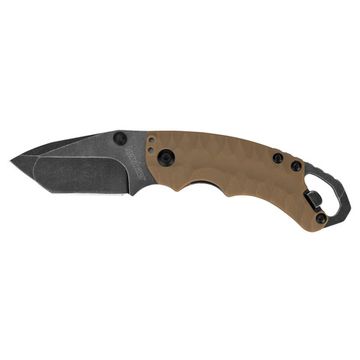 Складной нож KERSHAW Shuffle II TAN 8750TTANBW c клинком из стали 8Cr13MoV, рукоять GRN