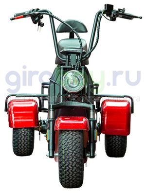 Электроскутер GT Trike X5 Off-Road - Красный