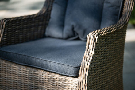 Кресло Besta Fiesta БЕРГАМО из искусственного ротанга, коричневый