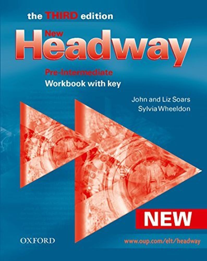 NEW HEADWAY PRE-INT 3ED WB W/K