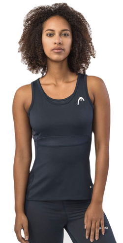 Женский топ теннисный Head Move Tank Top - navy