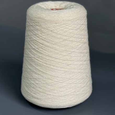 Пряжа Filati Biagioli Modesto Cash 30 1/15 (70% меринос экстрафайн, 30% кашемир) 1500м/100 м, натуральный белый