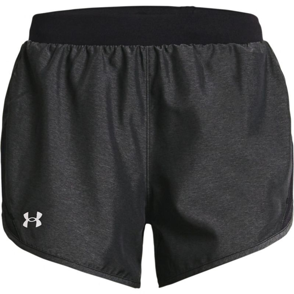 Женские теннисные шорты Under Armour Wome's UA Fly-By 2.0 Shorts - black full heather/black