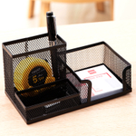 Органайзер DELI 200х100х98 мм, металлический, черный