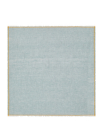 Палантин из кашемира голубого цвета