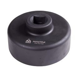 МАСТАК (100-42102) Головка торцевая шестигранная для гаек ступицы грузовиков 1", 100 мм