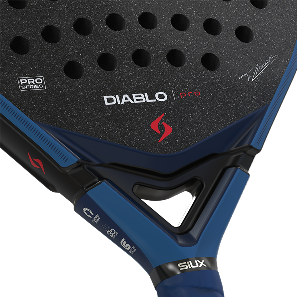Ракетка Siux Diablo Pro 2026 Royal Blue Tino Libaak