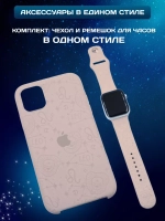 Силиконовый противоударный чехол на iPhone 13 pro